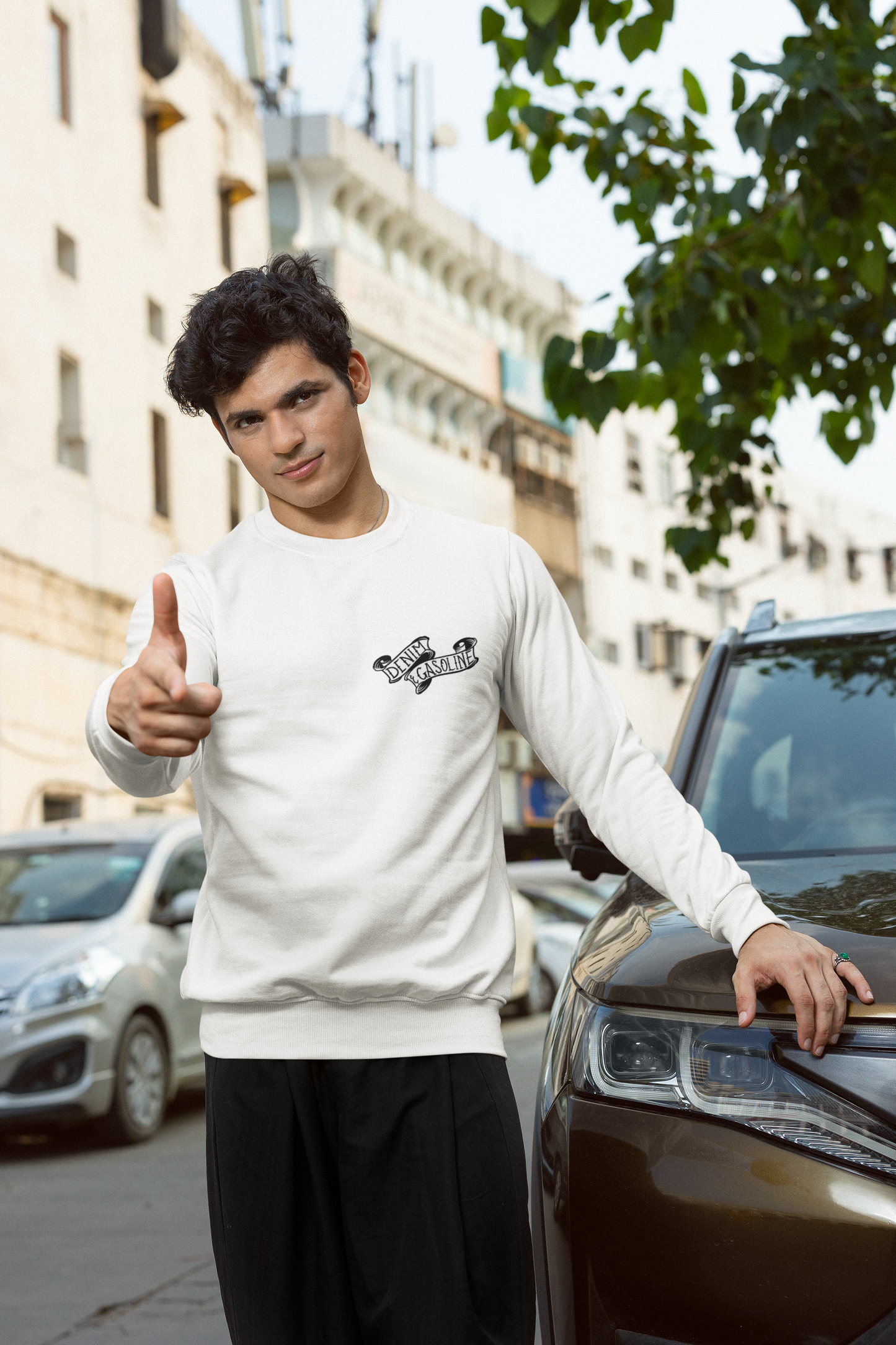 Suicide King | Gothic Royal Skull Graphic Long Sleeve Tee