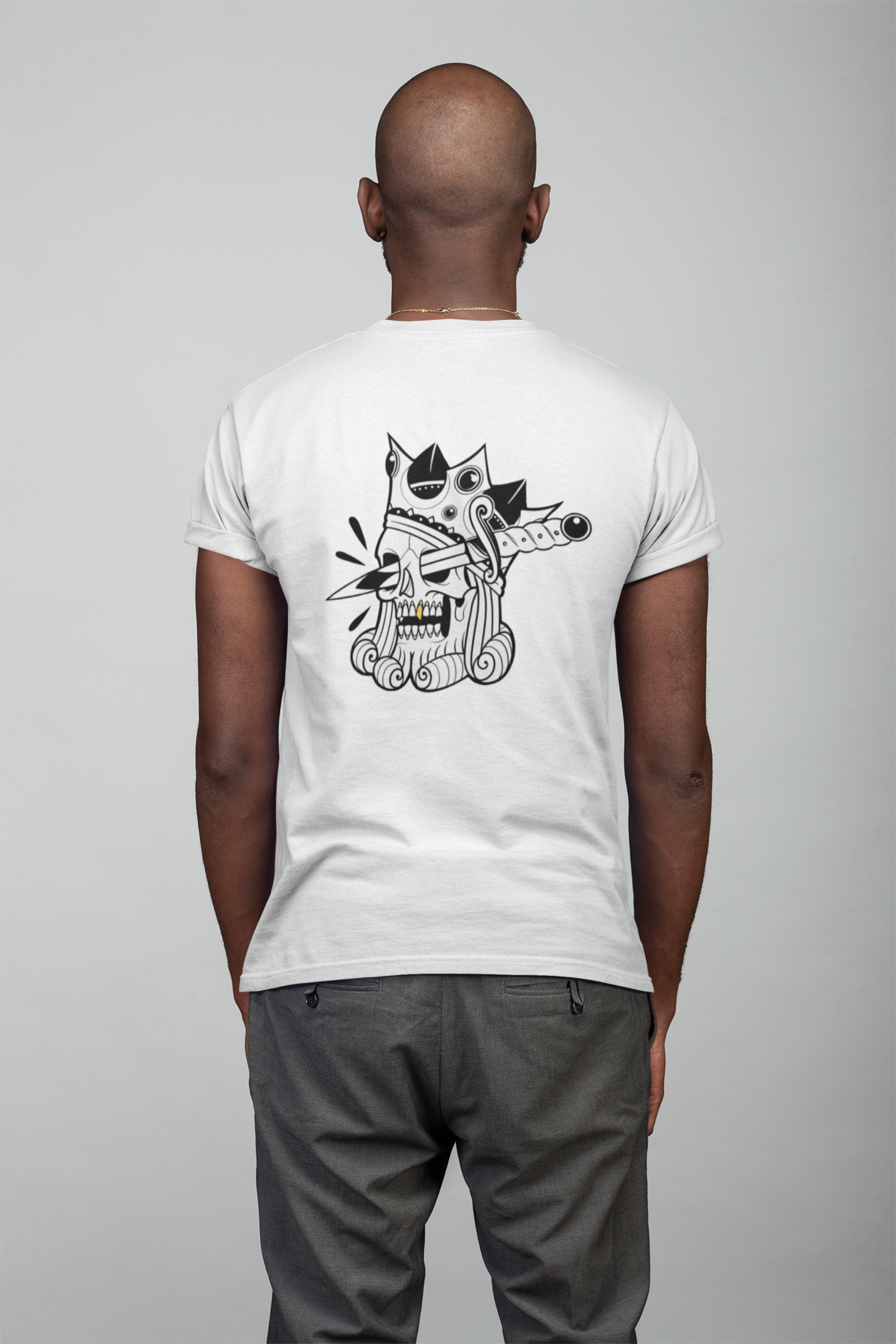 Suicide King | Gothic Royal Skull Graphic Tee