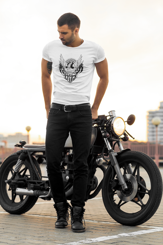 Winged Skull Emblem – Unisex T-Shirt